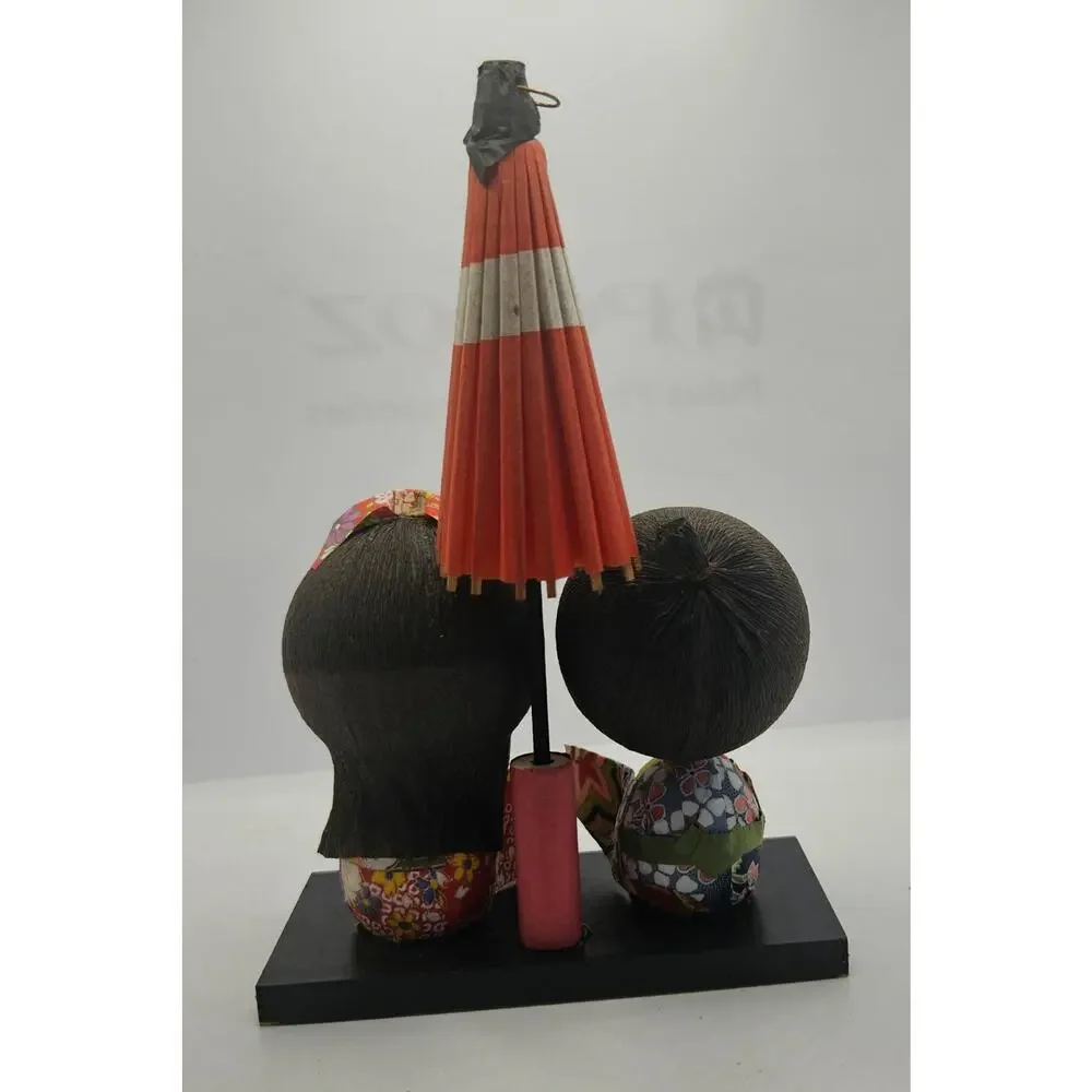 Samurai Kokeshi Doll Japanese Vintage Interior Tradition